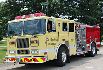 station 1 fire truck