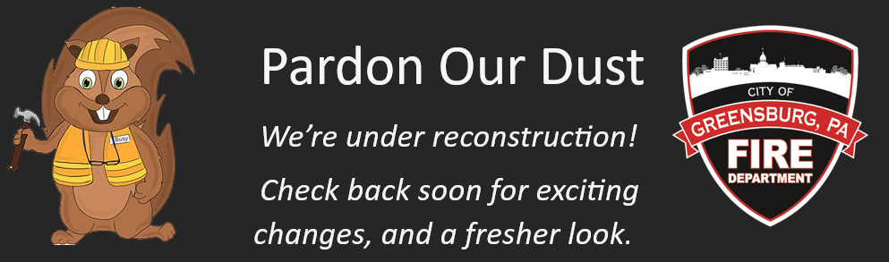 Pardon Our Dust